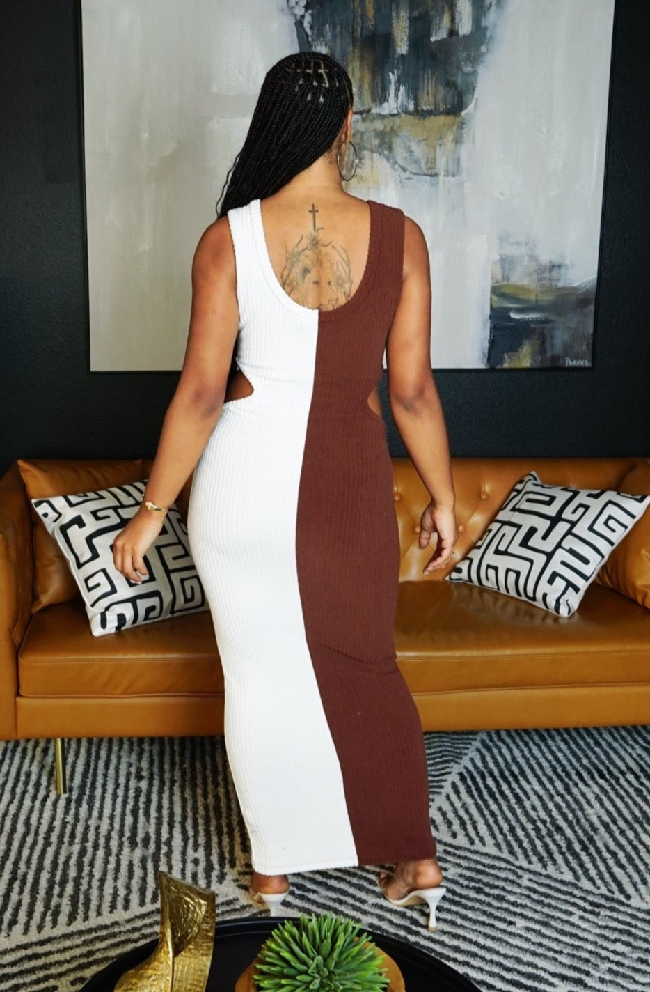 Half & Half Hourglass Dress Half & Half Hourglass Dress