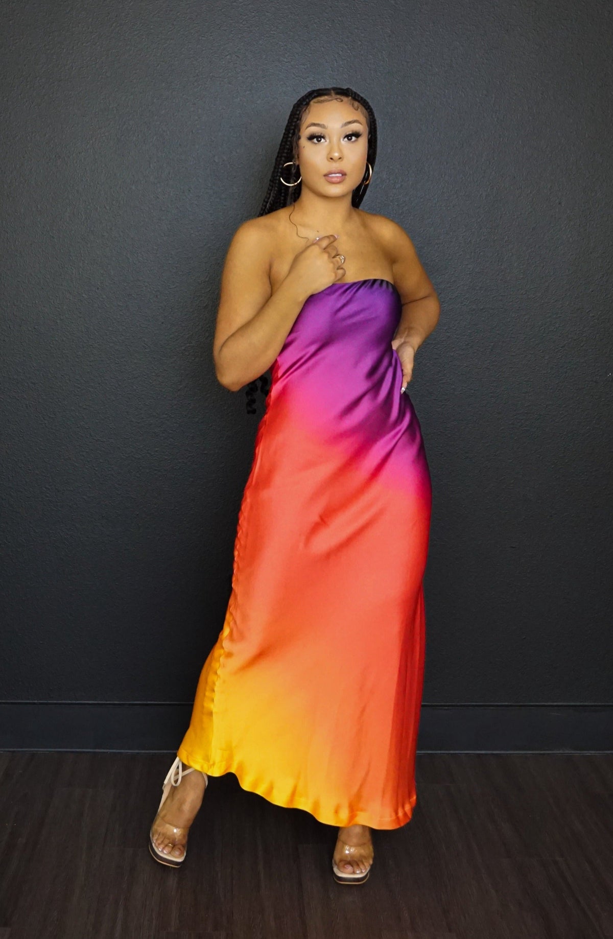 sunset dresses Sunset Maxi Dress – ILLICIT BOUTIQUE