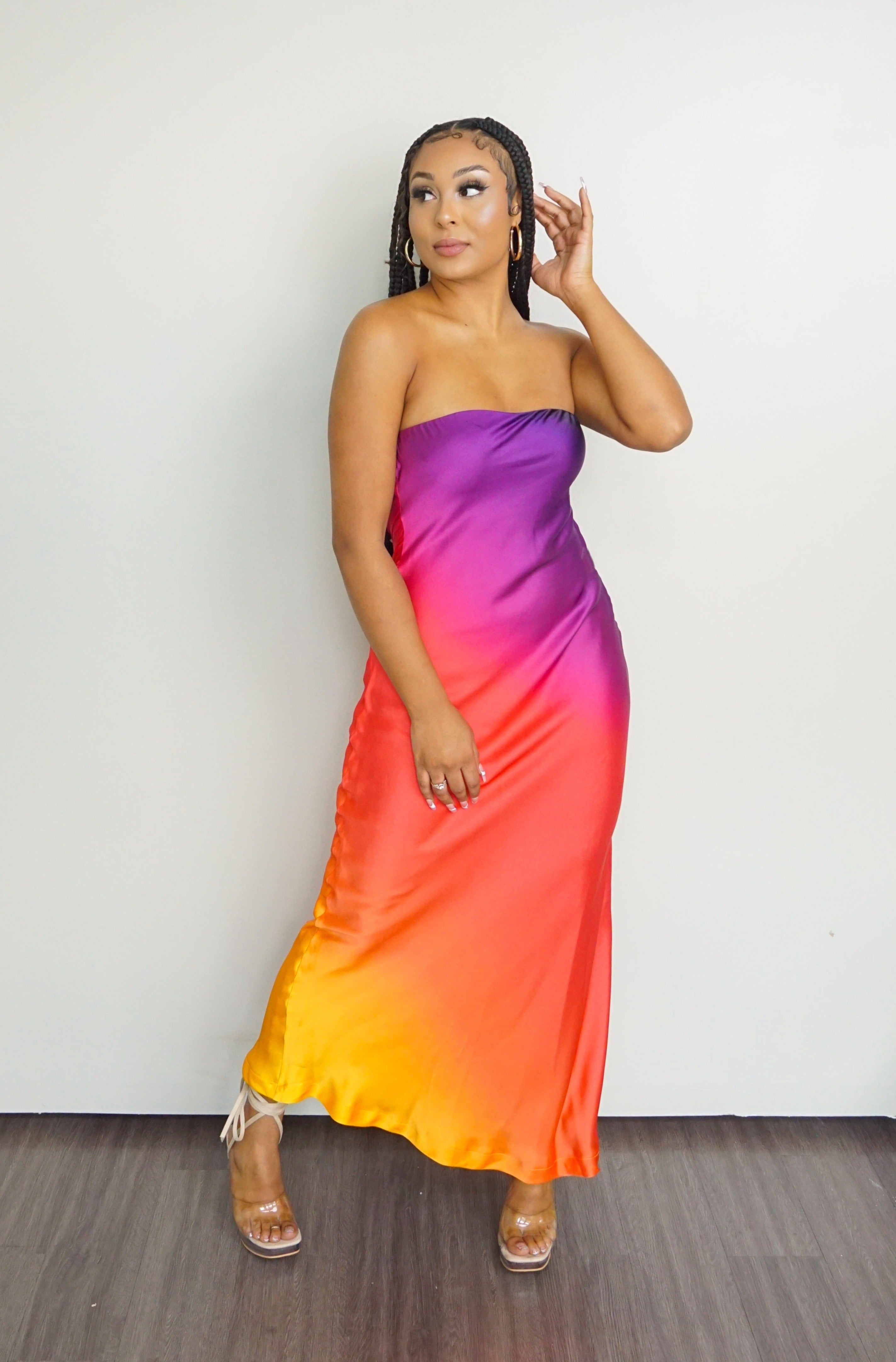 Sunset Maxi Dress ILLICIT BOUTIQUE Sunset Maxi Dress ILLICIT BOUTIQUE